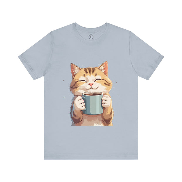 Cute Cat Coffee Tee