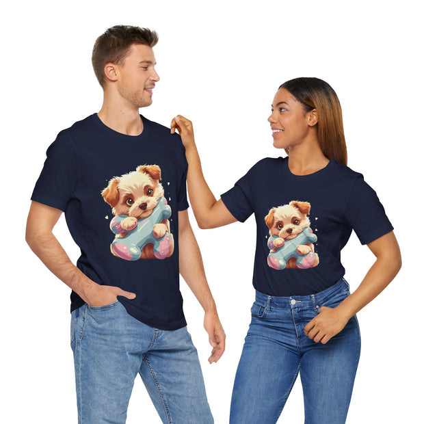 Adorable Puppy Graphic Tee | Unisex Short Sleeve T-Shirt