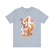 Cute Dog Love Unisex Tee