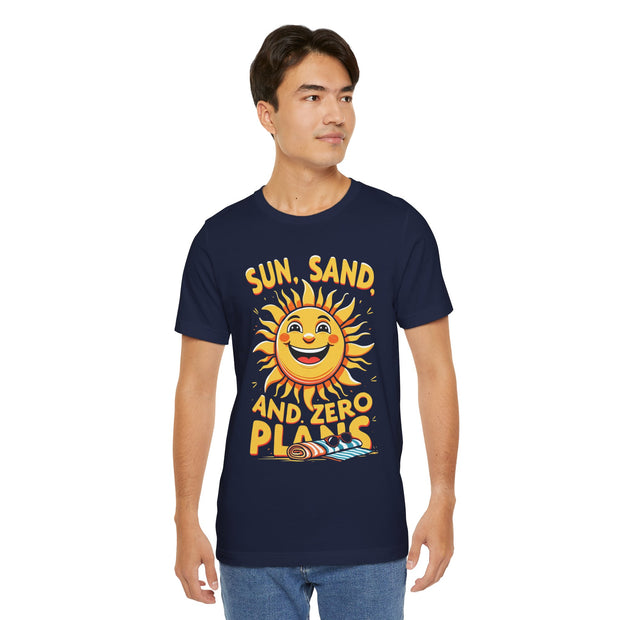 Sunny Vibes Tee | Unisex Short Sleeve Tee, Summer Shirt