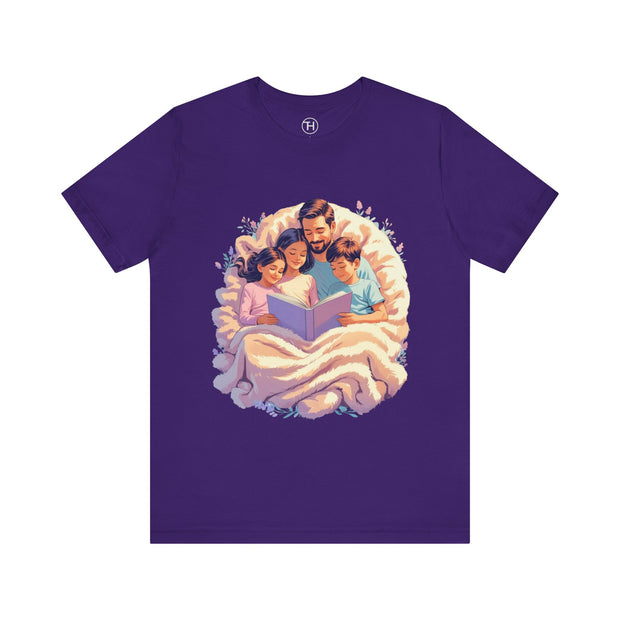 Cozy Family Reading Tee