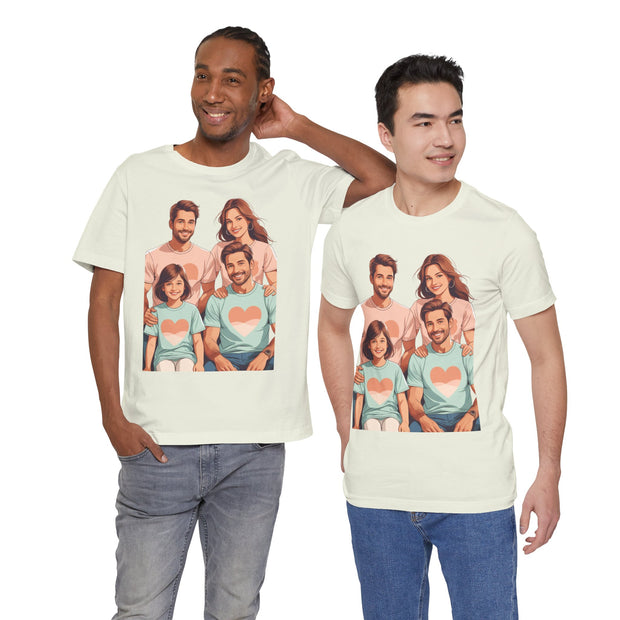 Heart Family Unisex Tee