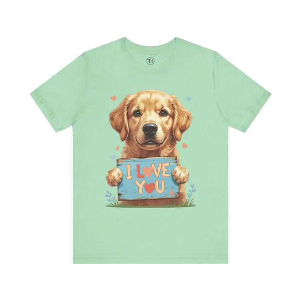 Adorable Dog Love Tee