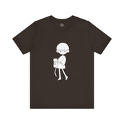 Cat Lover Unisex Jersey Tee - Cute Pet Graphic Shirt, Gift for Cat Owners, Cozy Casual Wear, Animal Lover Apparel, Birthday Gift