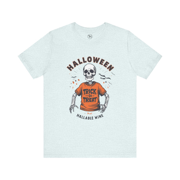 Halloween Trick or Treat Skull Tee