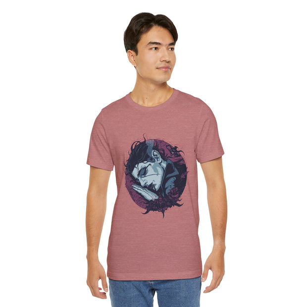 Dreamy Sleepy Graphic Tee, Unisex T-Shirt, Casual Wear, Gift for Relaxation, Unique Artwork, Lounge T-Shirt, Cozy Fashion
