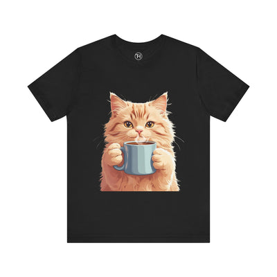 Cozy Cat Lover Tee - Hover View