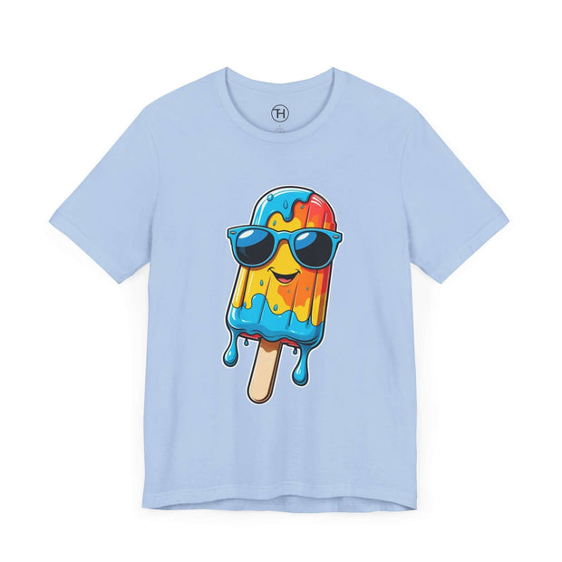 Cool Popsicle Graphic Tee, Summer T-Shirt, Unisex Jersey Tee, Fun Ice Cream Shirt, Gift for Ice Cream Lovers, Cute Casual Wear