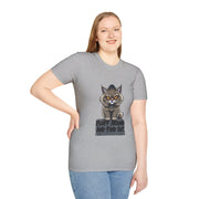Funny Cat Graphic T-Shirt, Fluff Around and Find Out Tee, Cat Lover Gift, Unisex Humor Shirt, Casual Everyday Wear