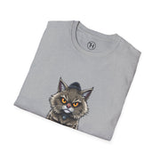 Funny Cat Graphic T-Shirt, Fluff Around and Find Out Tee, Cat Lover Gift, Unisex Humor Shirt, Casual Everyday Wear