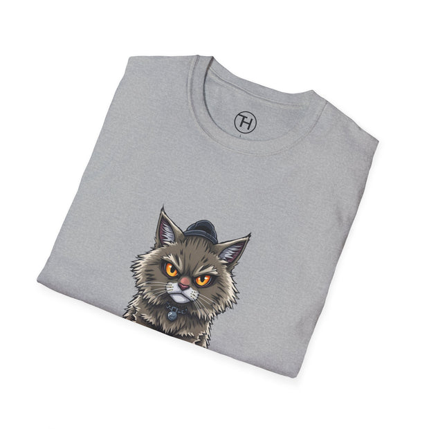 Funny Cat Graphic T-Shirt, Fluff Around and Find Out Tee, Cat Lover Gift, Unisex Humor Shirt, Casual Everyday Wear