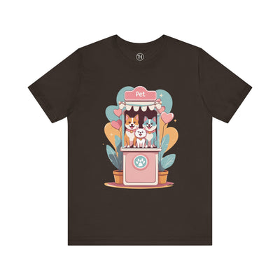 Cute Pet Adoption Jersey Tee