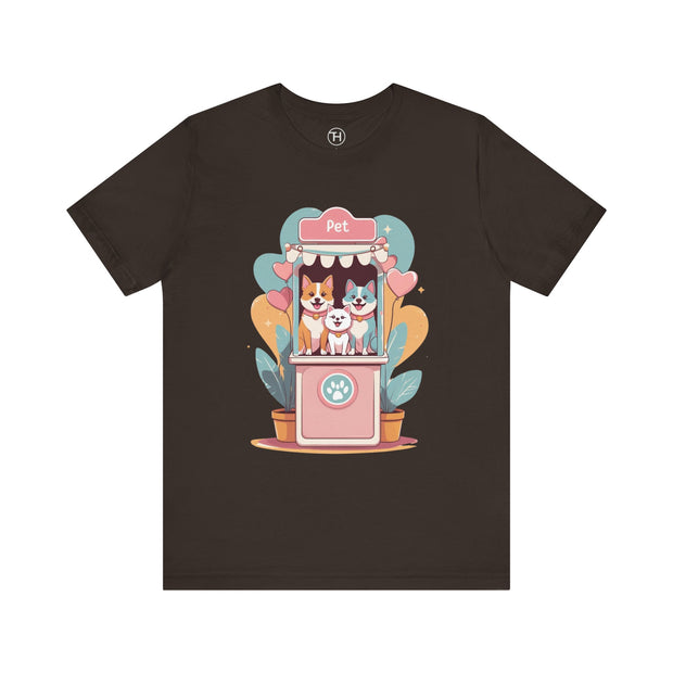 Cute Pet Adoption Jersey Tee