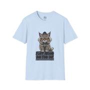 Funny Cat Graphic T-Shirt, Fluff Around and Find Out Tee, Cat Lover Gift, Unisex Humor Shirt, Casual Everyday Wear
