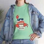 Playful Crab Graphic Tee, Relaxed Summer T-Shirt, Gift for Beach Lovers, Funny Casual Wear, Unique Gift Idea, Summer Vibes Shirt