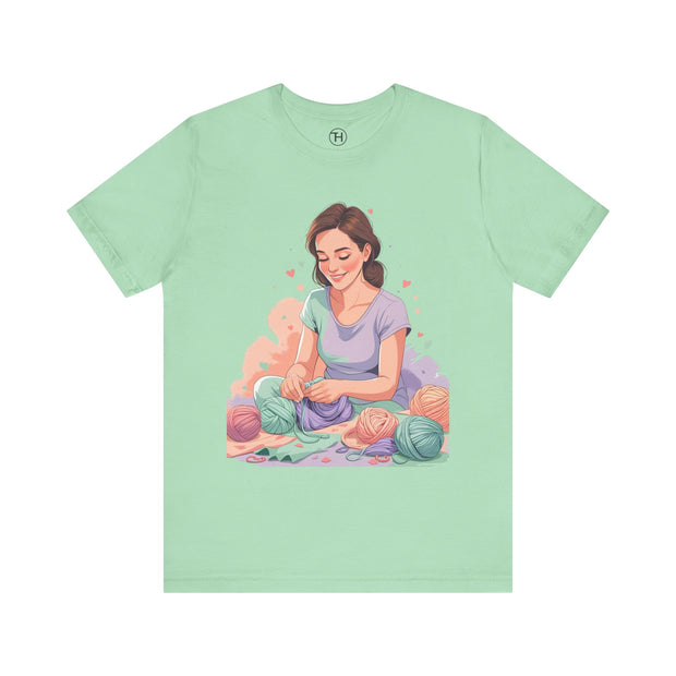Crafty Vibes Unisex Tee - Perfect Gift for Crafters