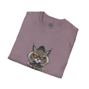 Funny Cat Graphic T-Shirt, Fluff Around and Find Out Tee, Cat Lover Gift, Unisex Humor Shirt, Casual Everyday Wear