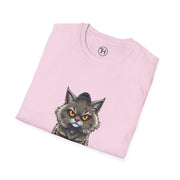 Funny Cat Graphic T-Shirt, Fluff Around and Find Out Tee, Cat Lover Gift, Unisex Humor Shirt, Casual Everyday Wear