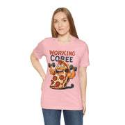 Pizza Workout Tee - Funny Slice Gym Shirt, Fitness Apparel, Pizza Lover Gift, Quirky Humor T-Shirt, Unisex Workout Wear