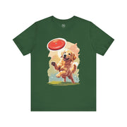 Golden Retriever Frisbee Tee
