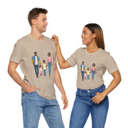 Family Walk Unisex Tee - Casual Summer Shirt for Parents