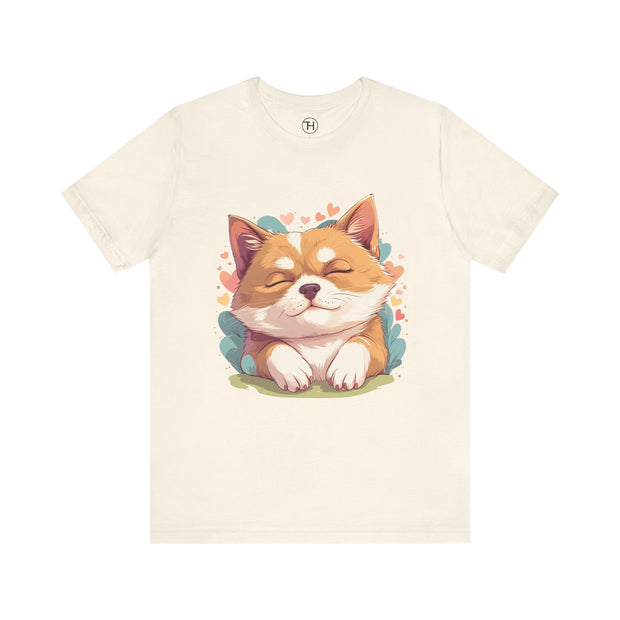 Cute Corgi Sleeping Tee