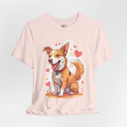 Cute Dog Love Unisex Tee
