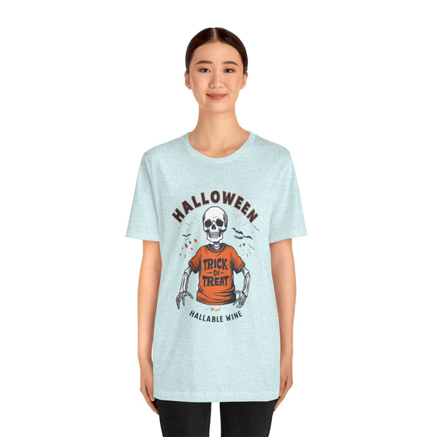 Halloween Trick or Treat Skull Tee