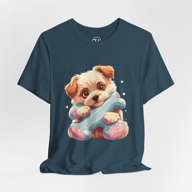 Adorable Puppy Graphic Tee | Unisex Short Sleeve T-Shirt