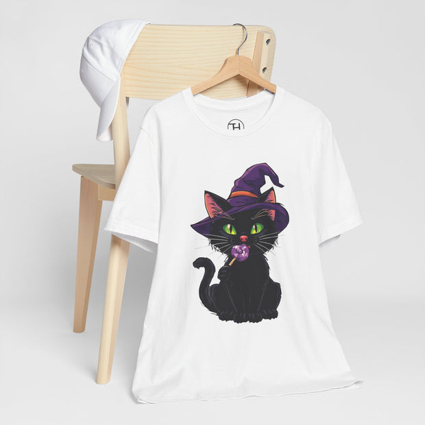 Spooky Black Cat Tee