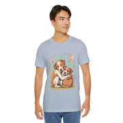 Cute Dog Love Short Sleeve Tee