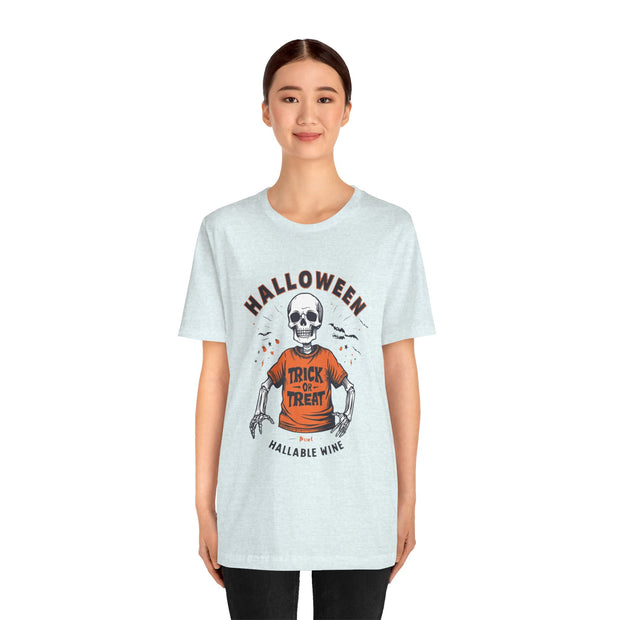 Halloween Trick or Treat Skull Tee