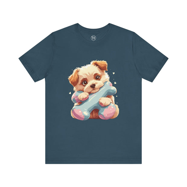 Adorable Puppy Graphic Tee | Unisex Short Sleeve T-Shirt