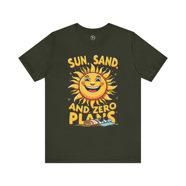 Sunny Vibes Tee | Unisex Short Sleeve Tee, Summer Shirt