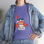 Playful Crab Graphic Tee, Relaxed Summer T-Shirt, Gift for Beach Lovers, Funny Casual Wear, Unique Gift Idea, Summer Vibes Shirt