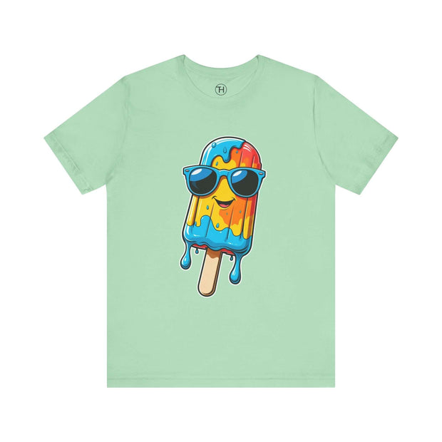 Cool Popsicle Graphic Tee, Summer T-Shirt, Unisex Jersey Tee, Fun Ice Cream Shirt, Gift for Ice Cream Lovers, Cute Casual Wear