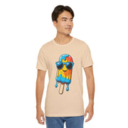 Cool Popsicle Graphic Tee, Summer T-Shirt, Unisex Jersey Tee, Fun Ice Cream Shirt, Gift for Ice Cream Lovers, Cute Casual Wear