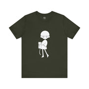 Cat Lover Unisex Jersey Tee - Cute Pet Graphic Shirt, Gift for Cat Owners, Cozy Casual Wear, Animal Lover Apparel, Birthday Gift