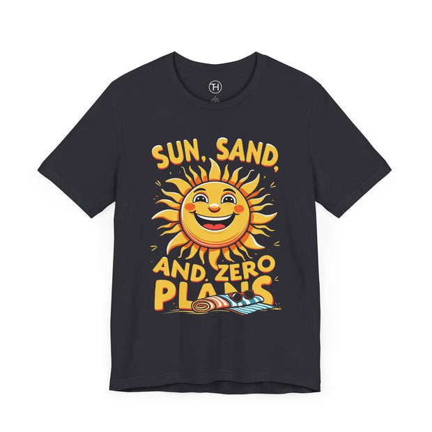 Sunny Vibes Tee | Unisex Short Sleeve Tee, Summer Shirt