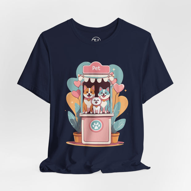 Cute Pet Adoption Jersey Tee