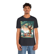 Family Gathering Tee, Community Love T-Shirt, Nature Vibes Shirt, Summer Picnic Apparel, Casual Wear for Family Celebrations