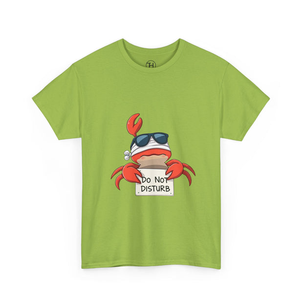 Playful Crab Graphic Tee, Relaxed Summer T-Shirt, Gift for Beach Lovers, Funny Casual Wear, Unique Gift Idea, Summer Vibes Shirt