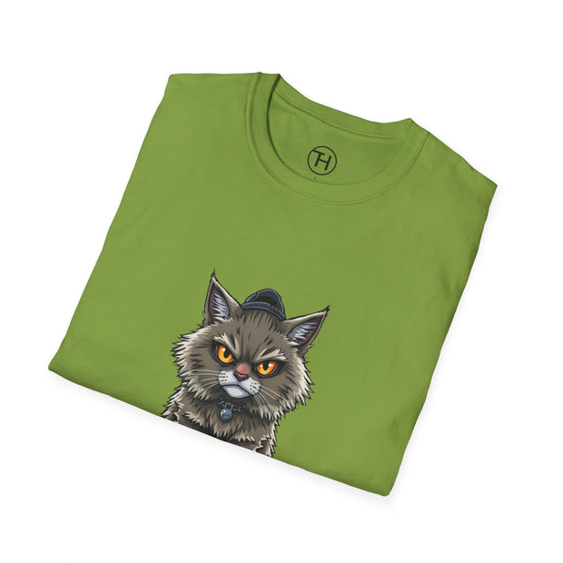 Funny Cat Graphic T-Shirt, Fluff Around and Find Out Tee, Cat Lover Gift, Unisex Humor Shirt, Casual Everyday Wear