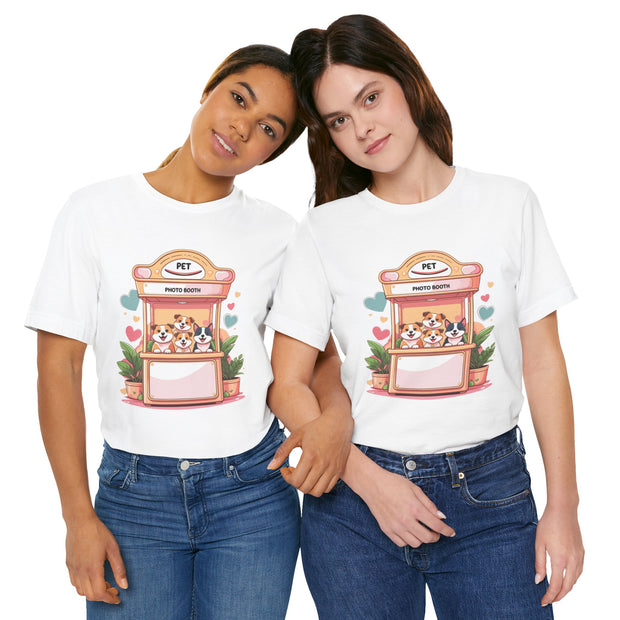 Dog Lover T-Shirt - Cute Pet Photo Booth Tee