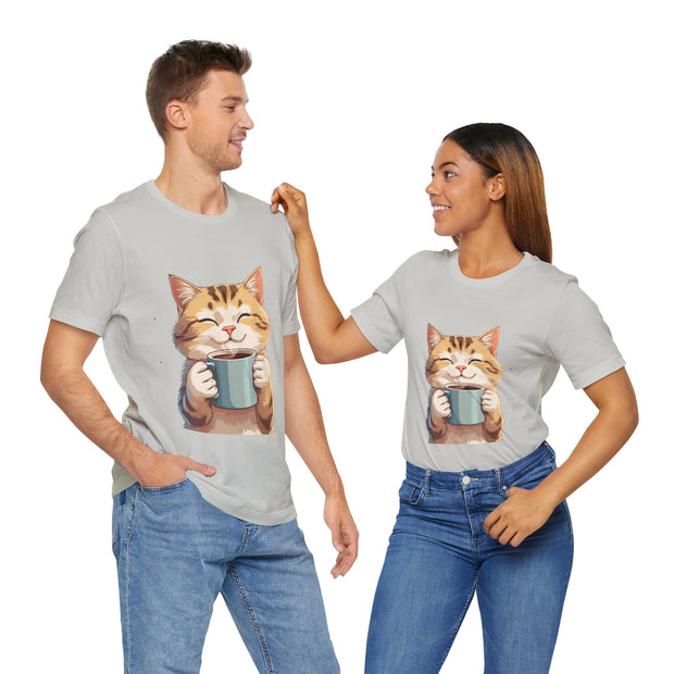 Cute Cat Coffee Tee