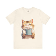 Cute Cat Coffee Tee