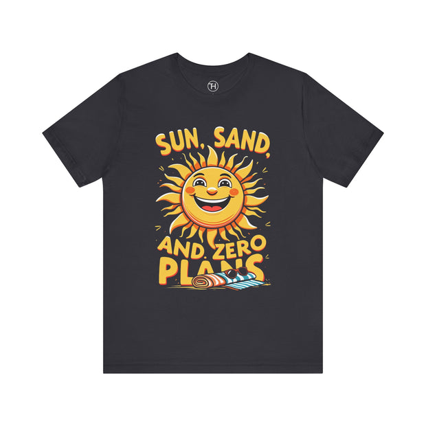 Sunny Vibes Tee | Unisex Short Sleeve Tee, Summer Shirt