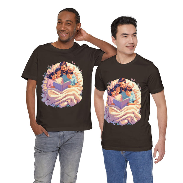 Cozy Family Reading Tee