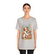 Cute Dog Love Short Sleeve Tee