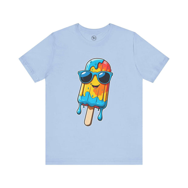 Cool Popsicle Graphic Tee, Summer T-Shirt, Unisex Jersey Tee, Fun Ice Cream Shirt, Gift for Ice Cream Lovers, Cute Casual Wear